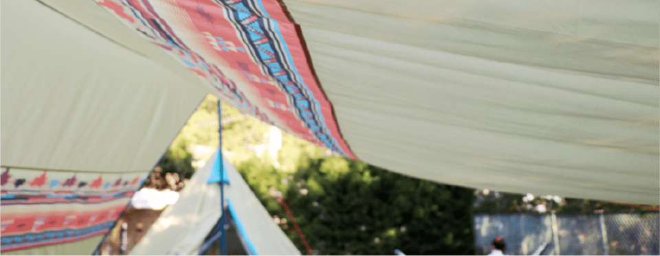 可愛らしいタープ2